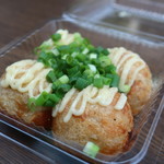 たこ焼き 風天 - たこ焼き（塩こしょう）　4個入りアップ