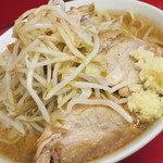 ラーメン二郎 - ラーメン小＋ニンニク