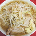 ラーメン二郎 - ラーメン小＋ニンニク