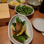 Sushi Izakaya Yataizushi Matsusaka Ekimae Chou - ピリ辛キュウリ