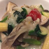 礼華 - 彩り野菜の餡かけ焼きそば