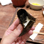 鳥茂 - キャビアおにぎり！