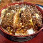 狐狸庵 - カツ丼（大盛）