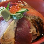 Wayousousaikyuijinutsukinohana - 海鮮丼。