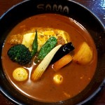 SAMA - チキンカリー(ライス無し) 972円