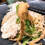 三代目晴レル屋 - 桜島純鶏つけsoba 穂先メンマ大好き！！！！！！