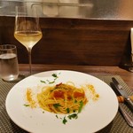 創作イタリアン Gemelli - イタリア産カラスミのオイルソーススパゲッティーニ