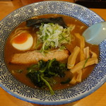 麺屋 青山 - ラーメン　750円　コッテリ魚介