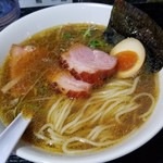 塩そば専門店 桑ばら - カルクスモーキーキムラの燻製つけそば 鴨