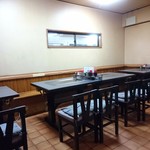 風車 - テーブル席