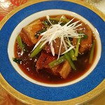 中華食堂つなしま - トロトロ豚の角煮（1380円）