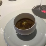 レストラン コバヤシ - くり蟹のブイヨン