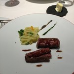 レストラン コバヤシ - A5ランプ肉和牛の網焼き