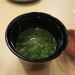 銀座いち分 - 味噌汁