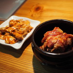 七輪焼みなみ - Ａセットホルモン、みなみ焼き