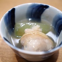 御成門はる - ハマグリと冬瓜の煮物
