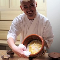 御成門はる - とうもろこしご飯