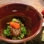 和菜割烹　いしだ - 菜の花のふき味噌和え