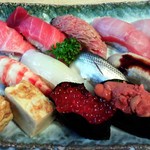寿司忠 - おまかせというセットメニュー
