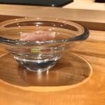 焼き鳥 とりら - ササミ昆布〆刺し