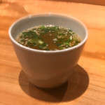 焼き鳥 とりら - 鳥スープ