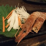 まるびや - でかい甘エビ。