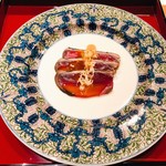 一心鮨 光洋 - カツオは島らっきょうと