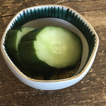 八〇八 - きゅうりのぬか漬け