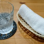 タイジンジャー - 手洗いの冷たいおしぼりが嬉しい。