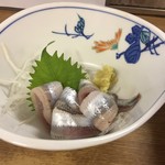 成田家 - 小イワシ刺身