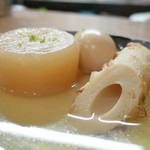 大八 - だいこん、たまご、ちくわ