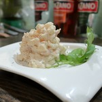 トリワイン ＰＩＫＯＳＨＨＨＵ - 生とうもろこしと鶏一夜干しの和えもの