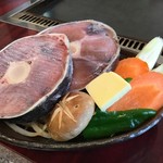 Monja Oshio - 特大！マグロのテール焼き！！