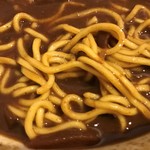 おに家 - 麺アップ