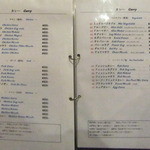 ハスノハナ - ｶﾚｰﾒﾆｭｰ(夜)