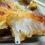 鯉とうなぎのまるます家 - 玉ねぎフライアップ