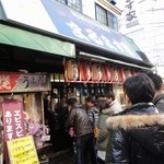 鯉とうなぎのまるます家 - 2012年1月8日の行列