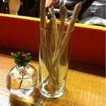 トラットリア イル チルコロ - グリッシーニ