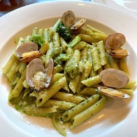 Serafina NEW YORK さいたま新都心店 - 浅利とブロッコリーのショートパスタ ルッコラとバジルのジェノベーゼ