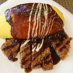 カジュアルレストラン ムジャキ - オムライス＆黒豚カツ