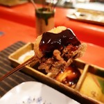 串の宝山 - しめじの肉巻