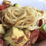 カメイノ食堂 - アボガドとトマトの冷し中華　太麺