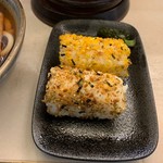 南海そば - 朝定食のおにぎり