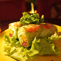 THE CONDER HOUSE - 4種ハーブと海老の生春巻き　