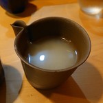 浅草じゅうろく - 蕎麦湯。