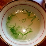 平凡くじら屋 - 割りスープ