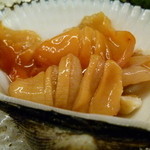 つるべ寿司 - すごく美味しかった赤貝！