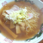 はやぶさ食堂 - しょうゆラーメン¥500