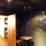 居酒屋＆肉バルダイニング HANABI - 壁にも天井にも花火☆