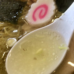 函館ラーメン 照和 - ★写真が下手で伝わるか不安...
透き通ったスープ,美しかった★